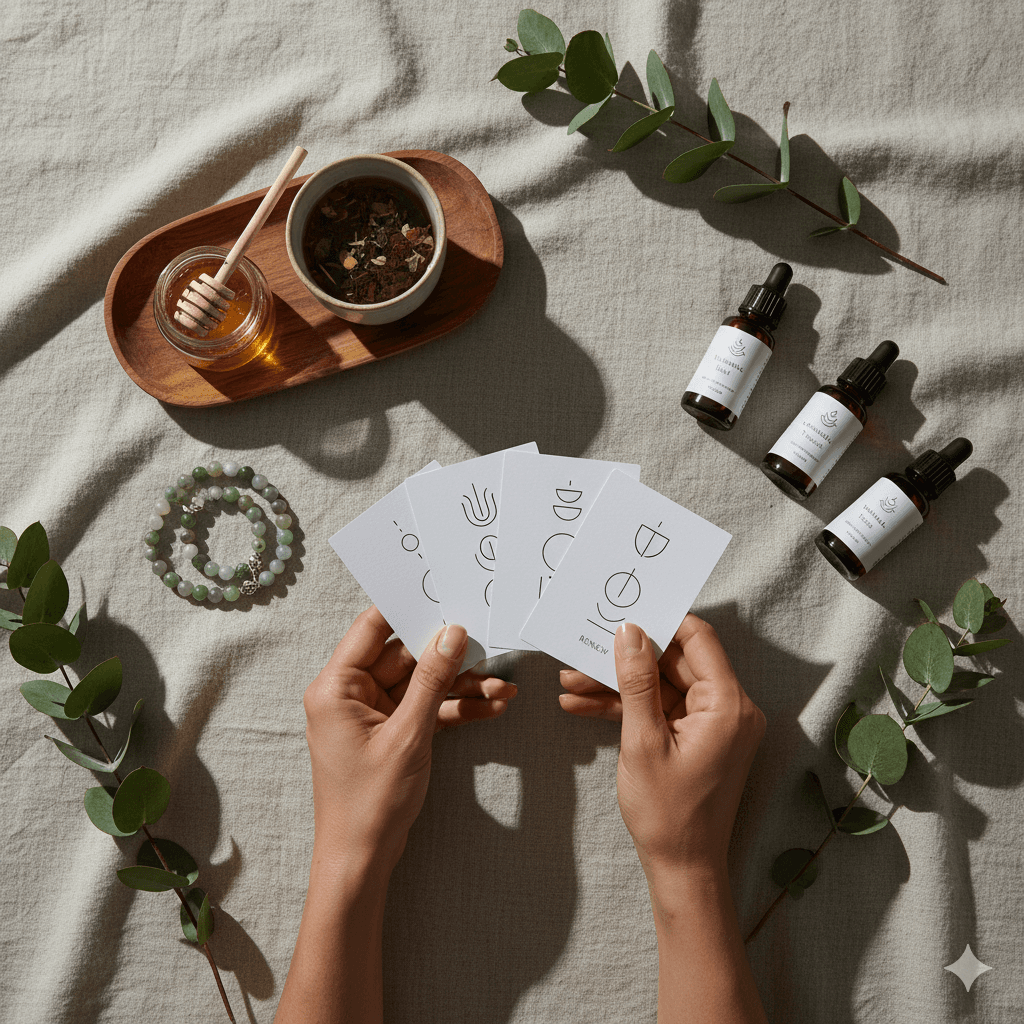 Mindful ritual collage representing WANAKA mission