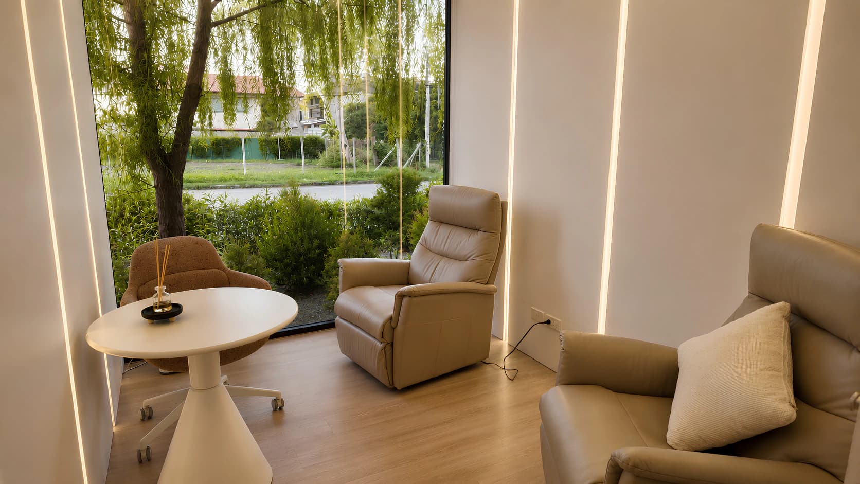 Private IV drip therapy room at WANAKA Sanctuary