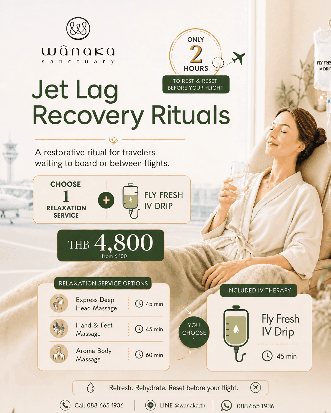 Jet Lag Recovery Rituals package artwork